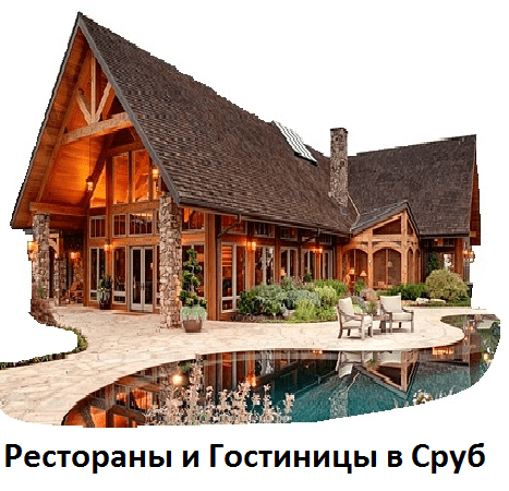 Деревянные кафе, гостиницы и рестораны. Комерческая недвижимость.